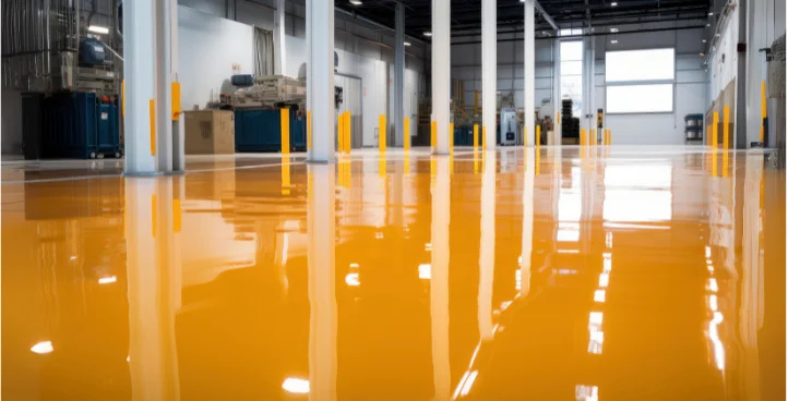 Epoxy Flooring in factory